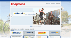 Desktop Screenshot of bikepark-koopmann.de